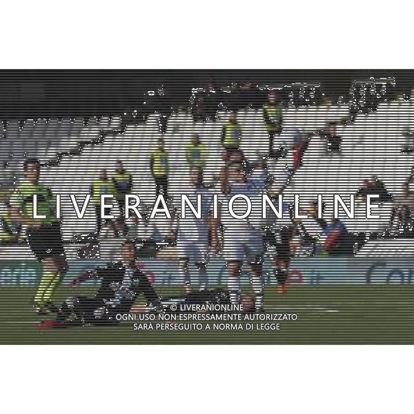 CESENA - VIRTUS ENTELLA serie B ConTe.it 08/04/2018 nella foto: FAZZI NICOLÒ ©Claudio Zamagni/Agenzia Aldo Liverani FAZZI NICOLÒ during Serie B conTe.it match between Cesena and Virtus Entella at Stadio Orogel Dino Manuzzi on April 08, 2018 in Cesena, Italy. photo credit by Claudio Zamagni/Aldo Liverani Photo Agency
