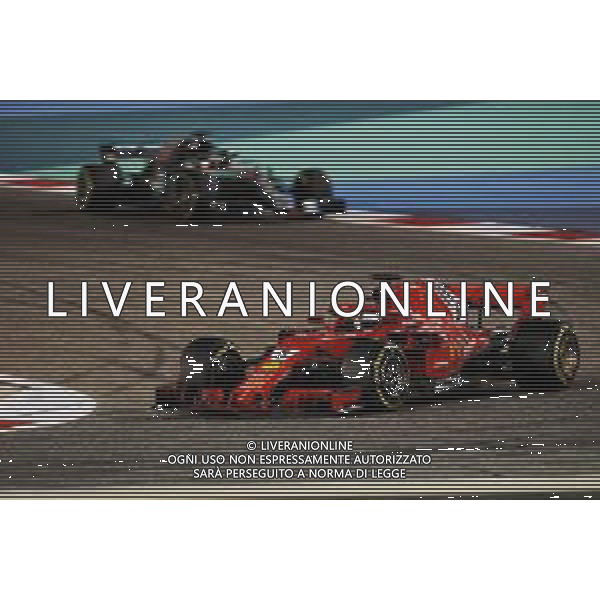 Sebastian Vettel (GER) Ferrari SF71H. 08.04.2018. Formula 1 World Championship, Rd 2, Bahrain Grand Prix, Sakhir, Bahrain, Race Day. / AGENZIA ALDO LIVERANI SAS - ITALY ONLY EDITORIAL USE ONLY - F1 Motor Racing - Formula One World Championship - Bahrain Grand Prix - Race Day - Sakhir, Bahrain Gara 08.04.2018