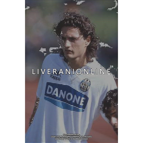 Juventus calcio 1993/94 nella foto andrea fortunato ph archivio agenzia aldo liverani