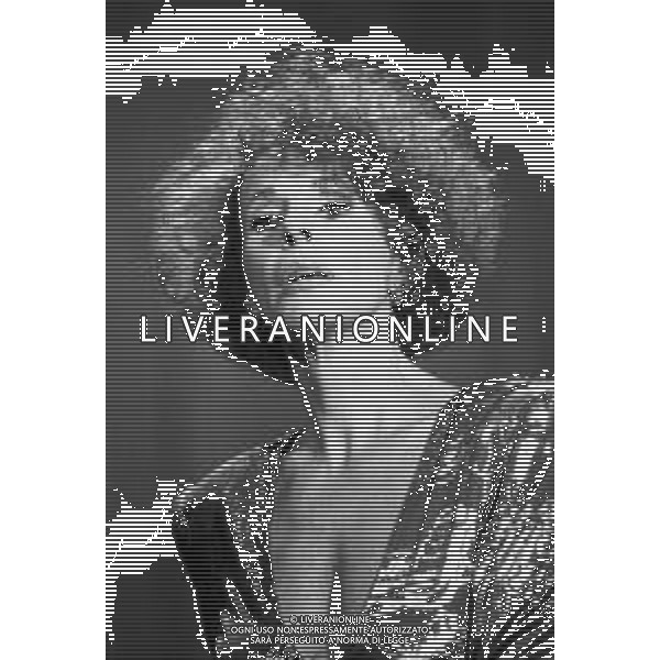 RETROSPETTIVA ORNELLA VANONI CANTANTE 1985 NELLA FOTO ORNELLA VANONI AG ALDO LIVERANI SAS