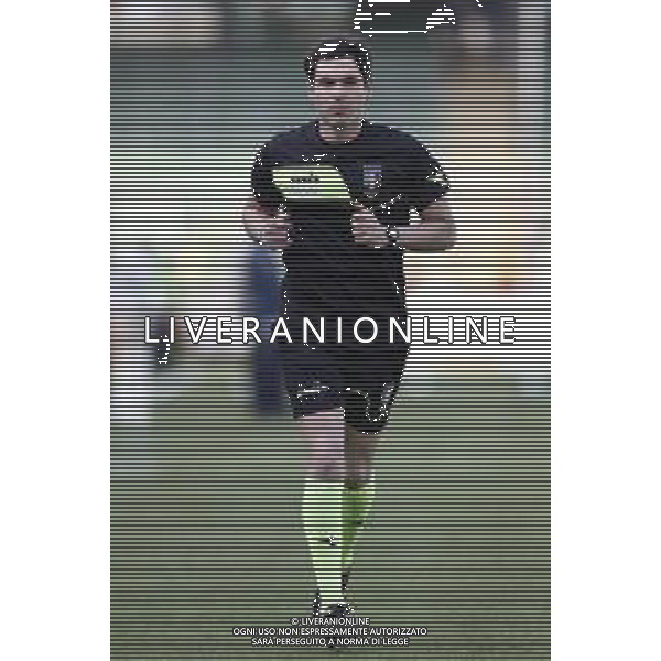 CESENA - VIRTUS ENTELLA serie B ConTe.it 08/04/2018 nella foto: arbitro juan luca sacchi ©Claudio Zamagni/Agenzia Aldo Liverani referee juan luca sacchi during Serie B conTe.it match between Cesena and Virtus Entella at Stadio Orogel Dino Manuzzi on April 08, 2018 in Cesena, Italy. photo credit by Claudio Zamagni/Aldo Liverani Photo Agency