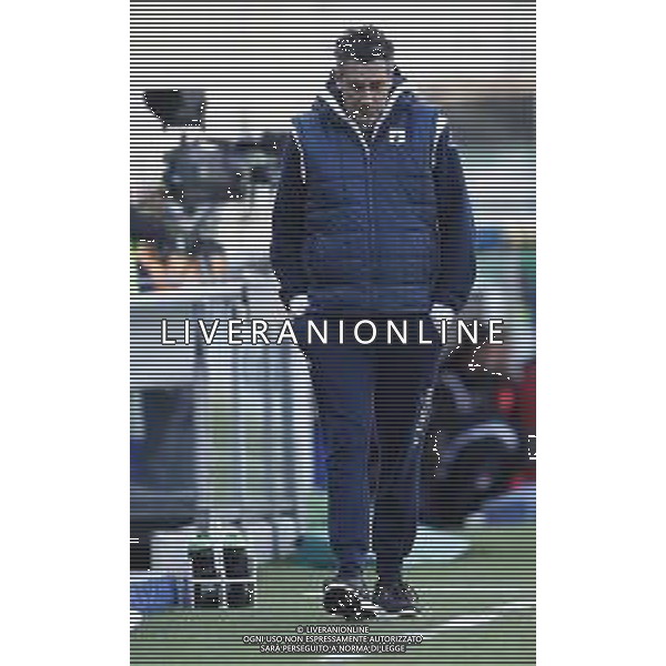 CESENA - VIRTUS ENTELLA serie B ConTe.it 08/04/2018 nella foto: Alfredo Aglietti ©Claudio Zamagni/Agenzia Aldo Liverani Alfredo Aglietti during Serie B conTe.it match between Cesena and Virtus Entella at Stadio Orogel Dino Manuzzi on April 08, 2018 in Cesena, Italy. photo credit by Claudio Zamagni/Aldo Liverani Photo Agency