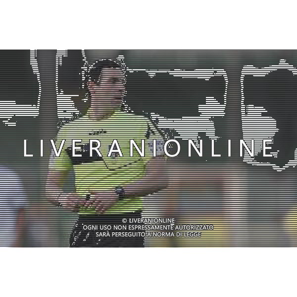 CESENA - VIRTUS ENTELLA serie B ConTe.it 08/04/2018 nella foto: arbitro juan luca sacchi ©Claudio Zamagni/Agenzia Aldo Liverani referee juan luca sacchi during Serie B conTe.it match between Cesena and Virtus Entella at Stadio Orogel Dino Manuzzi on April 08, 2018 in Cesena, Italy. photo credit by Claudio Zamagni/Aldo Liverani Photo Agency