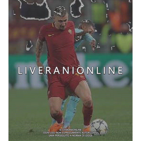 UEFA Champions League 2017/2018 Quarti di Finale Ritorno Roma - 10.04.2018 Roma-Barcellona Nella Foto: Aleksandar Kolarov e Nelson Semedo /Ph.Vitez-Ag. Aldo Liverani