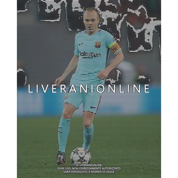 UEFA Champions League 2017/2018 Quarti di Finale Ritorno Roma - 10.04.2018 Roma-Barcellona Nella Foto: Andres Iniesta /Ph.Vitez-Ag. Aldo Liverani