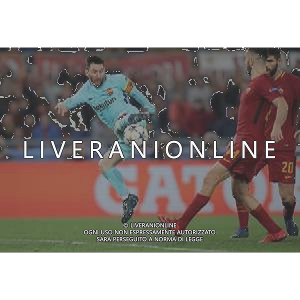 UEFA Champions League 2017/2018 Quarti di Finale Ritorno Roma - 10.04.2018 Roma-Barcellona Nella Foto:occasione di lionel messi /Ph.Vitez-Ag. Aldo Liverani