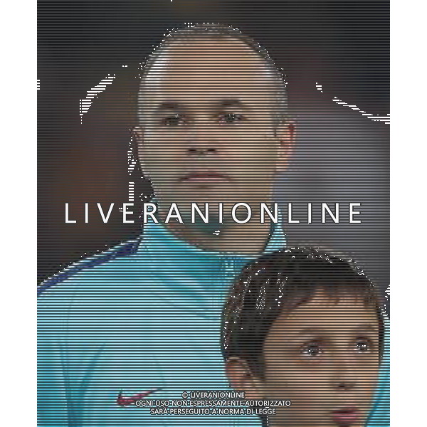 UEFA Champions League 2017/2018 Quarti di Finale Ritorno Roma - 10.04.2018 Roma-Barcellona Nella Foto:Iniesta Andreas /Ph.Vitez-Ag. Aldo Liverani
