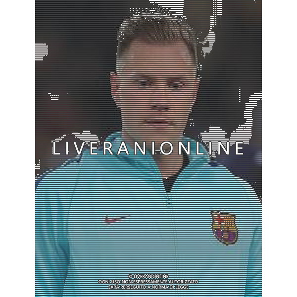 UEFA Champions League 2017/2018 Quarti di Finale Ritorno Roma - 10.04.2018 Roma-Barcellona Nella Foto:Ter Stegen Marc-Andre /Ph.Vitez-Ag. Aldo Liverani