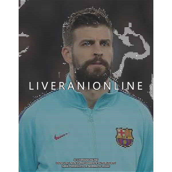 UEFA Champions League 2017/2018 Quarti di Finale Ritorno Roma - 10.04.2018 Roma-Barcellona Nella Foto:Pique Gerard /Ph.Vitez-Ag. Aldo Liverani