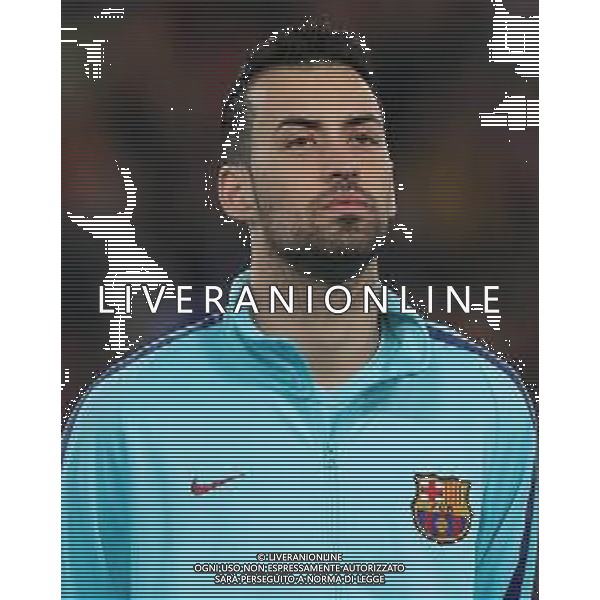 UEFA Champions League 2017/2018 Quarti di Finale Ritorno Roma - 10.04.2018 Roma-Barcellona Nella Foto:Busquets Sergio /Ph.Vitez-Ag. Aldo Liverani