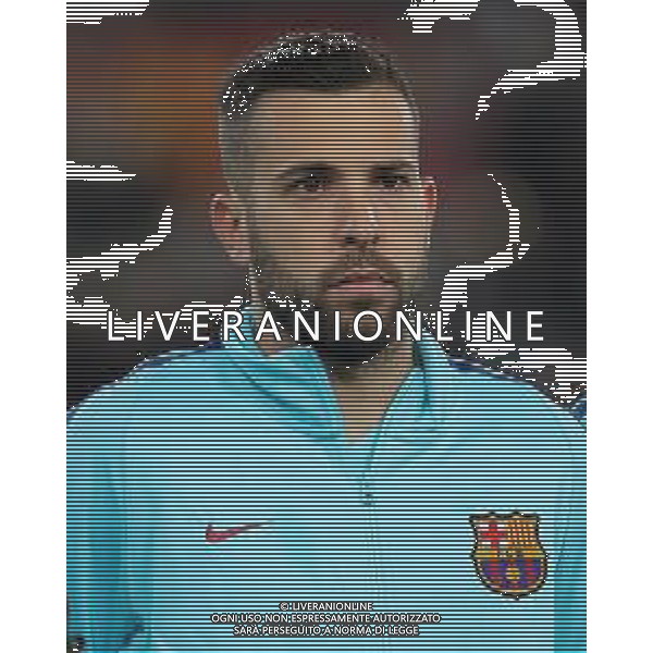 UEFA Champions League 2017/2018 Quarti di Finale Ritorno Roma - 10.04.2018 Roma-Barcellona Nella Foto:Jordi Alba /Ph.Vitez-Ag. Aldo Liverani