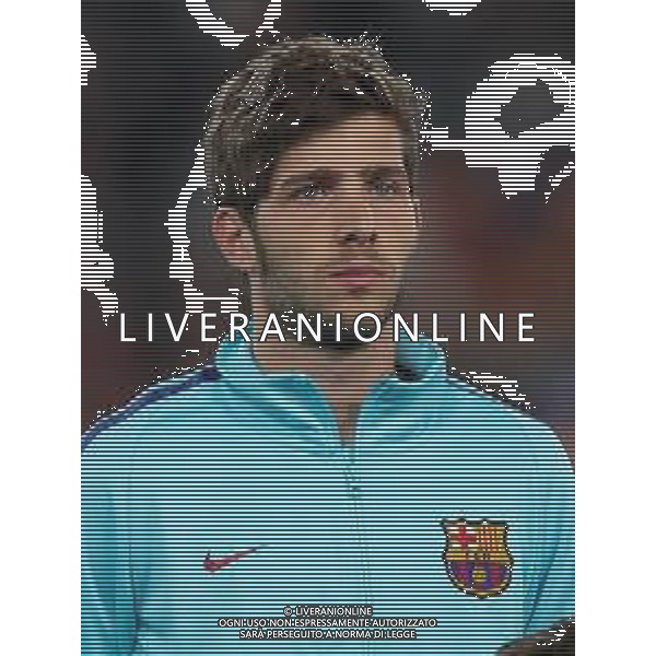 UEFA Champions League 2017/2018 Quarti di Finale Ritorno Roma - 10.04.2018 Roma-Barcellona Nella Foto:Sergi Roberto /Ph.Vitez-Ag. Aldo Liverani