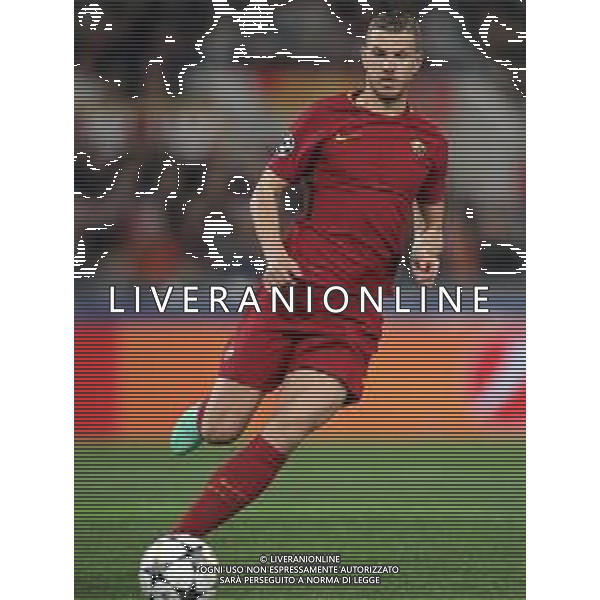 UEFA Champions League 2017/2018 Quarti di Finale Ritorno Roma - 10.04.2018 Roma-Barcellona Nella Foto:Dzeko Edin /Ph.Vitez-Ag. Aldo Liverani