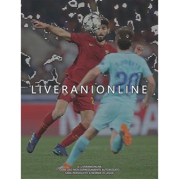UEFA Champions League 2017/2018 Quarti di Finale Ritorno Roma - 10.04.2018 Roma-Barcellona Nella Foto:Fazio Federico /Ph.Vitez-Ag. Aldo Liverani