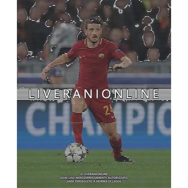 UEFA Champions League 2017/2018 Quarti di Finale Ritorno Roma - 10.04.2018 Roma-Barcellona Nella Foto:Florenzi Alessandro /Ph.Vitez-Ag. Aldo Liverani