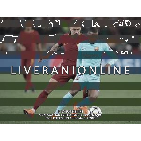 UEFA Champions League 2017/2018 Quarti di Finale Ritorno Roma - 10.04.2018 Roma-Barcellona Nella Foto:Semedo Nelson - Kolarov Aleksander /Ph.Vitez-Ag. Aldo Liverani