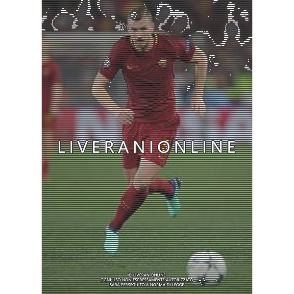 UEFA Champions League 2017/2018 Quarti di Finale Ritorno Roma - 10.04.2018 Roma-Barcellona Nella Foto:Dzeko Edin /Ph.Vitez-Ag. Aldo Liverani