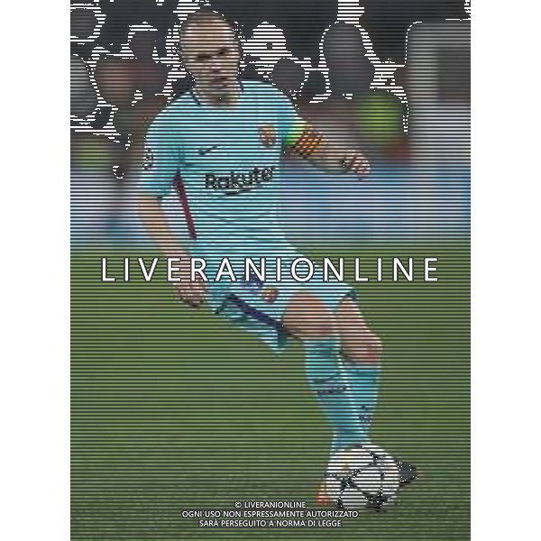UEFA Champions League 2017/2018 Quarti di Finale Ritorno Roma - 10.04.2018 Roma-Barcellona Nella Foto:Iniesta Andreas /Ph.Vitez-Ag. Aldo Liverani