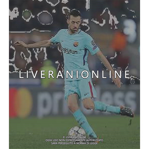 UEFA Champions League 2017/2018 Quarti di Finale Ritorno Roma - 10.04.2018 Roma-Barcellona Nella Foto:Busquets Sergio /Ph.Vitez-Ag. Aldo Liverani