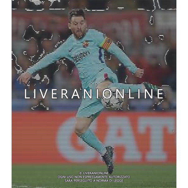 UEFA Champions League 2017/2018 Quarti di Finale Ritorno Roma - 10.04.2018 Roma-Barcellona Nella Foto:Messi Lionel /Ph.Vitez-Ag. Aldo Liverani