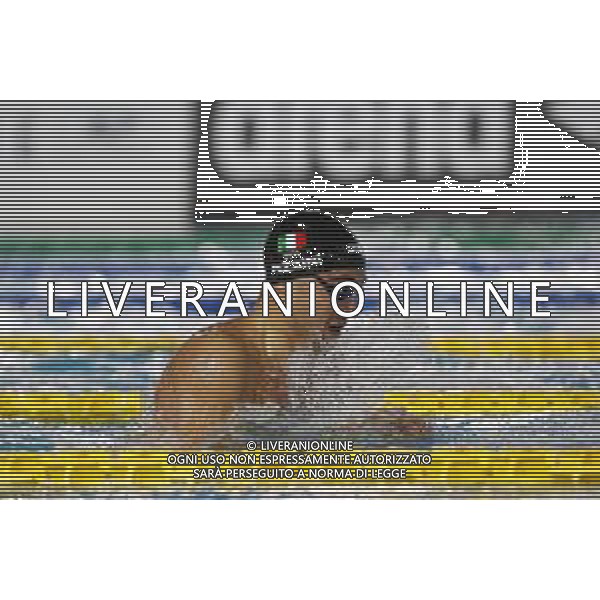 Riccione - Campionato Italiano Assoluto di Nuoto UnipolSai 11/04/2018 nella foto: Pizzini Luca ©Claudio Zamagni/Agenzia Aldo Liverani / AGENZIA ALDO LIVERANI SAS - Campionato Italiano Assoluto di Nuoto UnipolSai Riccione - 11/04/2018