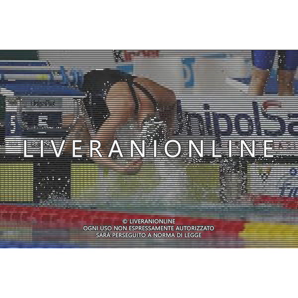 Riccione - Campionato Italiano Assoluto di Nuoto UnipolSai 11/04/2018 nella foto: Federica Pellegrini ©Claudio Zamagni/Agenzia Aldo Liverani / AGENZIA ALDO LIVERANI SAS - Campionato Italiano Assoluto di Nuoto UnipolSai Riccione - 11/04/2018