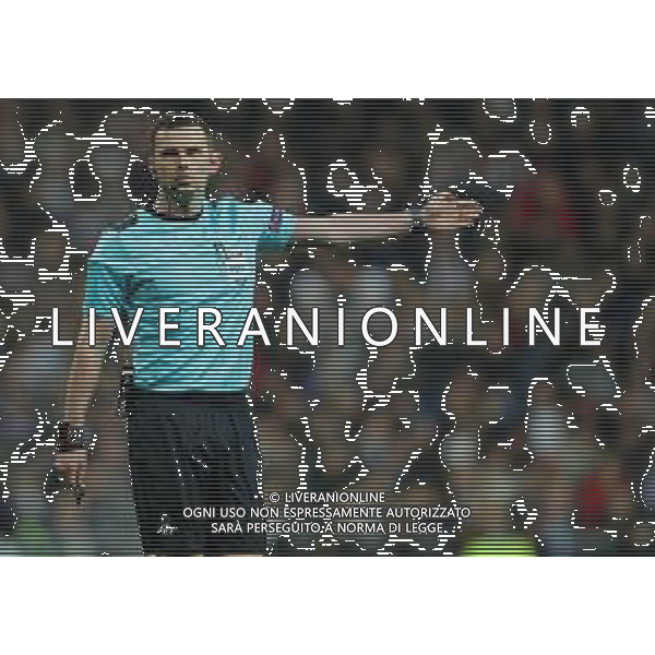 UEFA Champions League 2017/2018 Quarti di Finale Ritorno Madrid - 11.04.2018 Real Madrid-Juventus Nella Foto: arbitro Michael Oliver /Ph.Vitez-Ag. Aldo Liverani