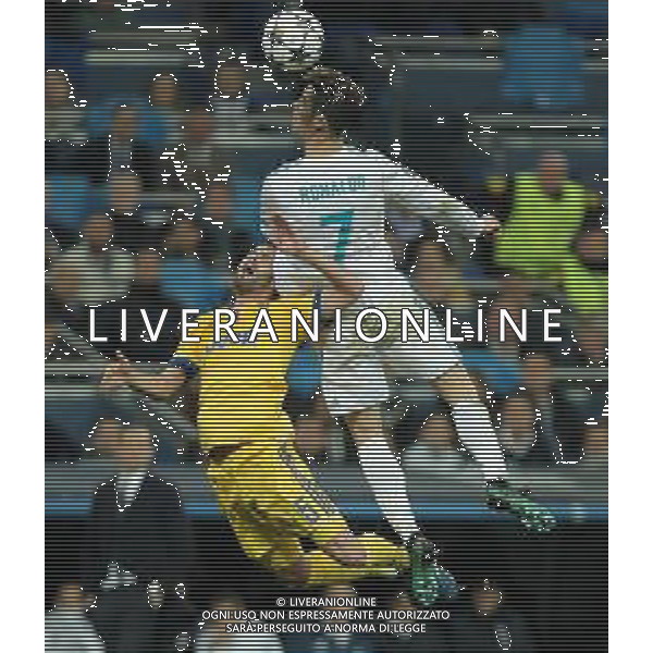 UEFA Champions League 2017/2018 Quarti di Finale Ritorno Madrid - 11.04.2018 Real Madrid-Juventus Nella Foto: miralem pjanic e cristiano ronaldo /Ph.Vitez-Ag. Aldo Liverani