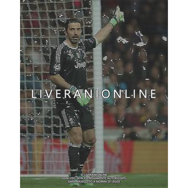 UEFA Champions League 2017/2018 Quarti di Finale Ritorno Madrid - 11.04.2018 Real Madrid-Juventus Nella Foto:buffon gianluigi /Ph.Vitez-Ag. Aldo Liverani