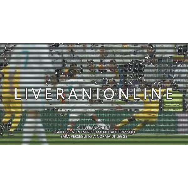 UEFA Champions League 2017/2018 Quarti di Finale Ritorno Madrid - 11.04.2018 Real Madrid-Juventus Nella Foto: il gol di blaise matuidi /Ph.Vitez-Ag. Aldo Liverani