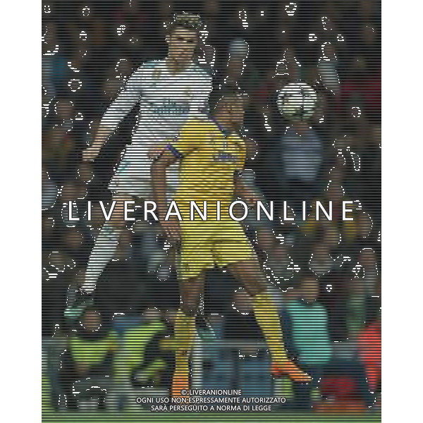 UEFA Champions League 2017/2018 Quarti di Finale Ritorno Madrid - 11.04.2018 Real Madrid-Juventus Nella Foto: cristiano ronaldo e alex sandro /Ph.Vitez-Ag. Aldo Liverani