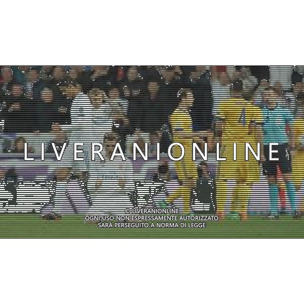 UEFA Champions League 2017/2018 Quarti di Finale Ritorno Madrid - 11.04.2018 Real Madrid-Juventus Nella Foto: esultanza di cristiano ronaldo /Ph.Vitez-Ag. Aldo Liverani