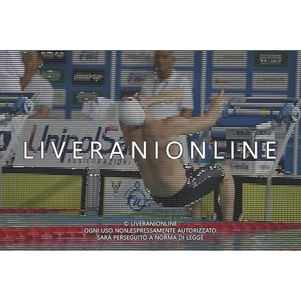 Riccione - Campionato Italiano Assoluto di Nuoto UnipolSai 11/04/2018 nella foto: Simone Sabbioni ©Claudio Zamagni/Agenzia Aldo Liverani / AGENZIA ALDO LIVERANI SAS