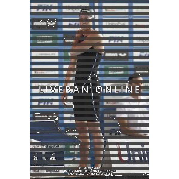 Riccione - Campionato Italiano Assoluto di Nuoto UnipolSai 12/04/2018 nella foto: Federica Pellegrini ©Claudio Zamagni/Agenzia Aldo Liverani