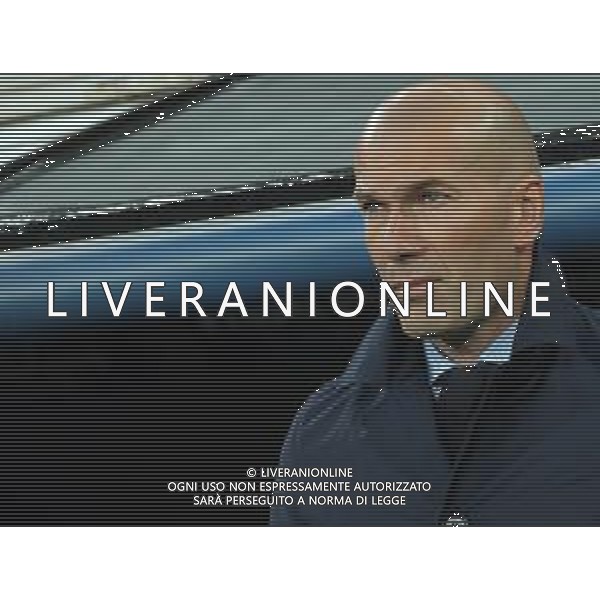UEFA Champions League 2017/2018 Quarti di Finale Ritorno Madrid - 11.04.2018 Real Madrid-Juventus Nella Foto:Zinedine Zidane /Ph.Vitez-Ag. Aldo Liverani