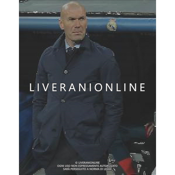 UEFA Champions League 2017/2018 Quarti di Finale Ritorno Madrid - 11.04.2018 Real Madrid-Juventus Nella Foto:Zinedine Zidane /Ph.Vitez-Ag. Aldo Liverani