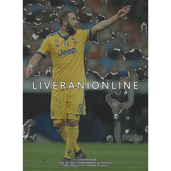UEFA Champions League 2017/2018 Quarti di Finale Ritorno Madrid - 11.04.2018 Real Madrid-Juventus Nella Foto:Higuain Gonzalo /Ph.Vitez-Ag. Aldo Liverani