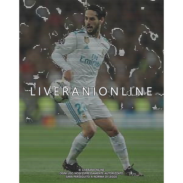 UEFA Champions League 2017/2018 Quarti di Finale Ritorno Madrid - 11.04.2018 Real Madrid-Juventus Nella Foto:Isco /Ph.Vitez-Ag. Aldo Liverani