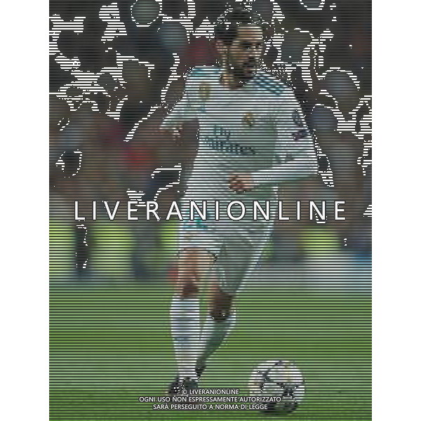 UEFA Champions League 2017/2018 Quarti di Finale Ritorno Madrid - 11.04.2018 Real Madrid-Juventus Nella Foto:Isco /Ph.Vitez-Ag. Aldo Liverani