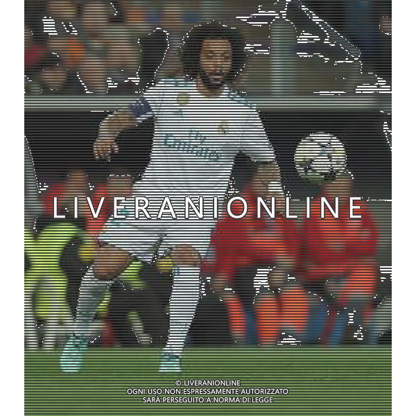 UEFA Champions League 2017/2018 Quarti di Finale Ritorno Madrid - 11.04.2018 Real Madrid-Juventus Nella Foto:Marcelo /Ph.Vitez-Ag. Aldo Liverani