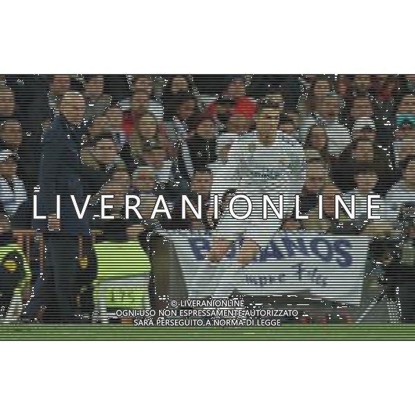 UEFA Champions League 2017/2018 Quarti di Finale Ritorno Madrid - 11.04.2018 Real Madrid-Juventus Nella Foto:Ronaldo Cristiano - Zinedine Zidane /Ph.Vitez-Ag. Aldo Liverani