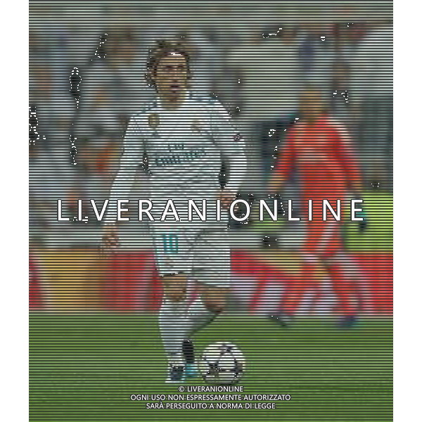 UEFA Champions League 2017/2018 Quarti di Finale Ritorno Madrid - 11.04.2018 Real Madrid-Juventus Nella Foto:Modric Luka /Ph.Vitez-Ag. Aldo Liverani