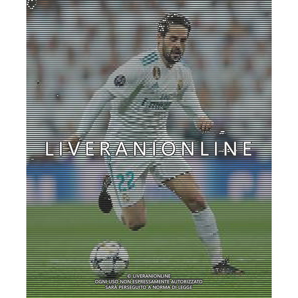 UEFA Champions League 2017/2018 Quarti di Finale Ritorno Madrid - 11.04.2018 Real Madrid-Juventus Nella Foto:Isco /Ph.Vitez-Ag. Aldo Liverani