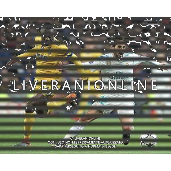 UEFA Champions League 2017/2018 Quarti di Finale Ritorno Madrid - 11.04.2018 Real Madrid-Juventus Nella Foto:Isco - Matuidi Blaise /Ph.Vitez-Ag. Aldo Liverani