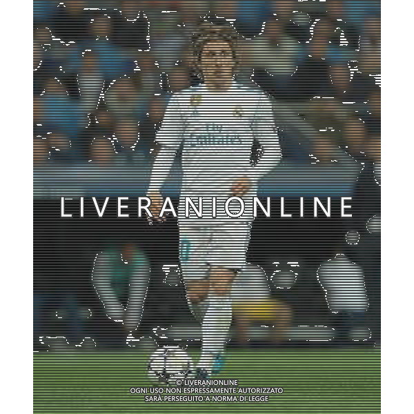 UEFA Champions League 2017/2018 Quarti di Finale Ritorno Madrid - 11.04.2018 Real Madrid-Juventus Nella Foto:Modric Luka /Ph.Vitez-Ag. Aldo Liverani