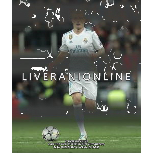 UEFA Champions League 2017/2018 Quarti di Finale Ritorno Madrid - 11.04.2018 Real Madrid-Juventus Nella Foto:Kroos Toni /Ph.Vitez-Ag. Aldo Liverani