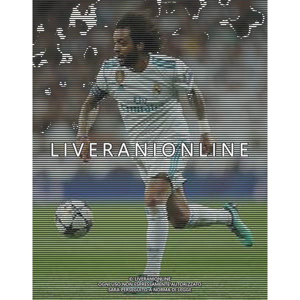 UEFA Champions League 2017/2018 Quarti di Finale Ritorno Madrid - 11.04.2018 Real Madrid-Juventus Nella Foto:Marcelo /Ph.Vitez-Ag. Aldo Liverani