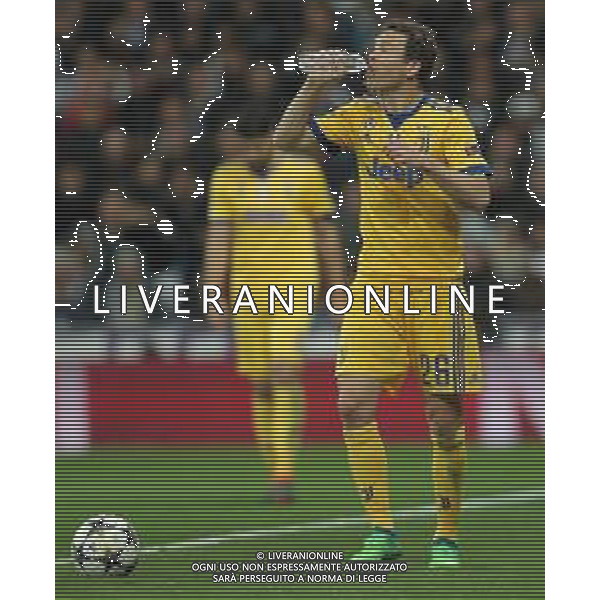 UEFA Champions League 2017/2018 Quarti di Finale Ritorno Madrid - 11.04.2018 Real Madrid-Juventus Nella Foto:Lichtsteiner Stephan /Ph.Vitez-Ag. Aldo Liverani