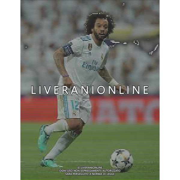 UEFA Champions League 2017/2018 Quarti di Finale Ritorno Madrid - 11.04.2018 Real Madrid-Juventus Nella Foto:Marcelo /Ph.Vitez-Ag. Aldo Liverani