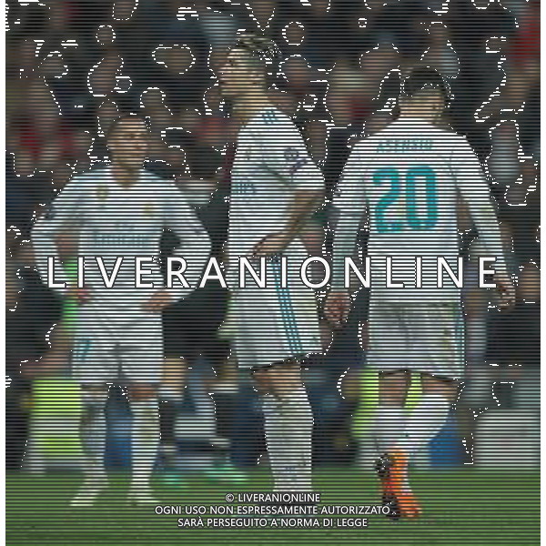 UEFA Champions League 2017/2018 Quarti di Finale Ritorno Madrid - 11.04.2018 Real Madrid-Juventus Nella Foto:Ronaldo Cristiano /Ph.Vitez-Ag. Aldo Liverani